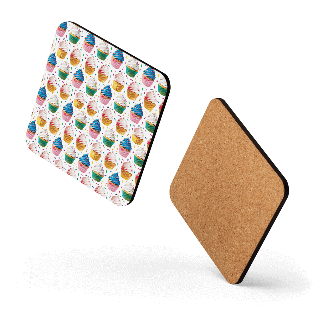 Cupcake Sprinkles Coaster