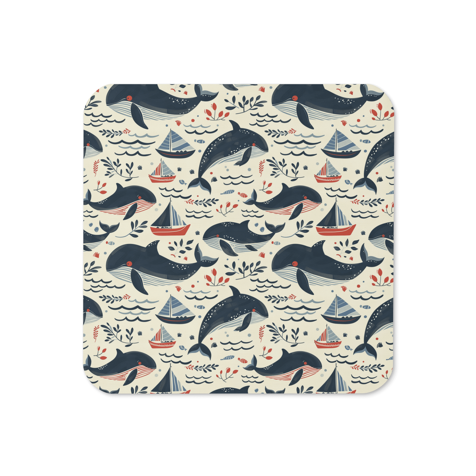 Whale Watch Coaster
