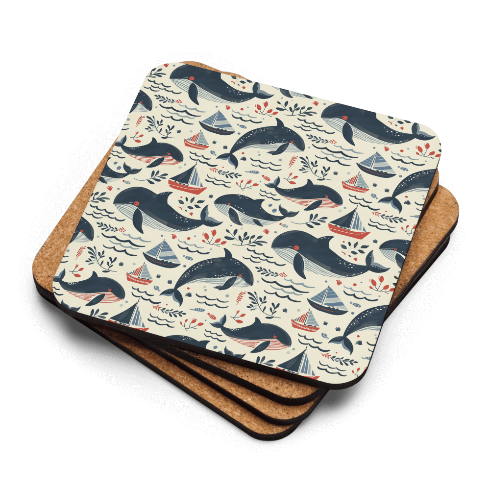 Whale Watch Coaster