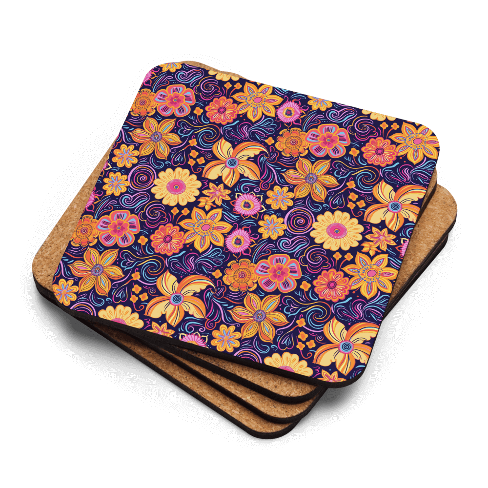 Flower Power Coaster