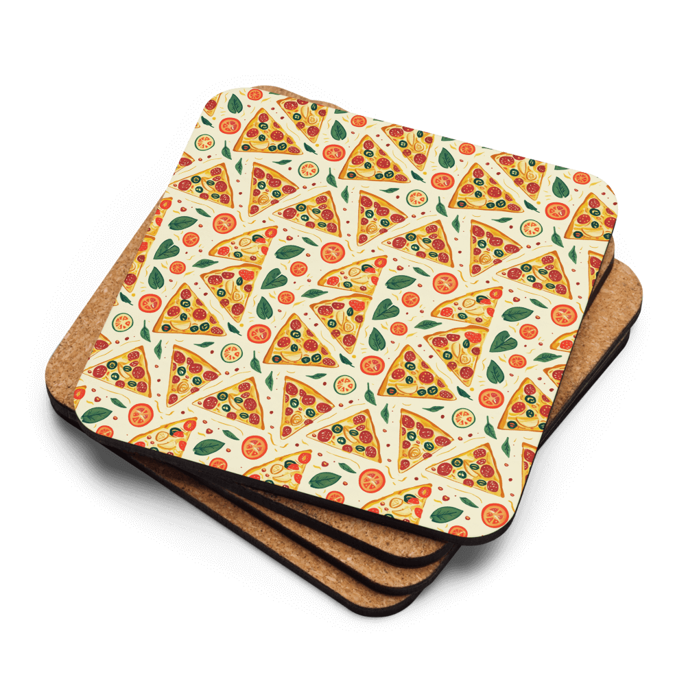 Pizza Party Coaster