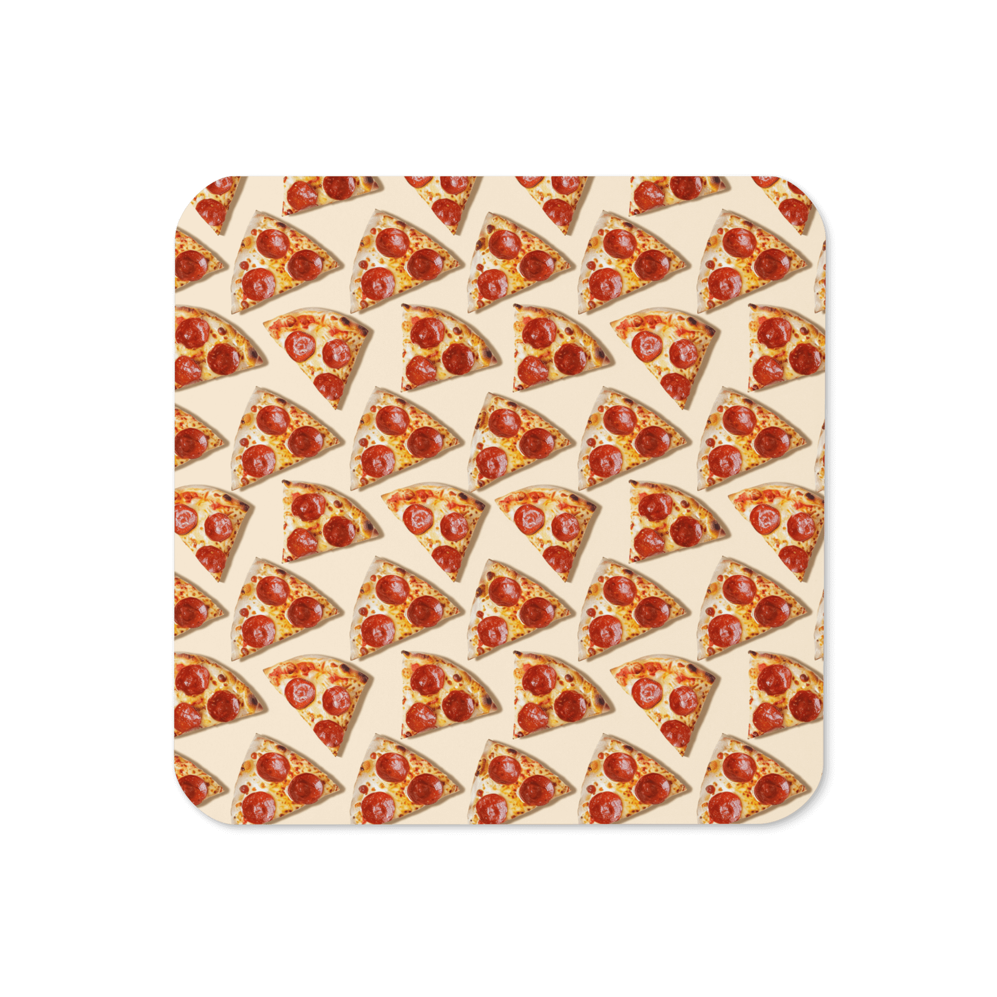 Pepperoni Pizza Coaster