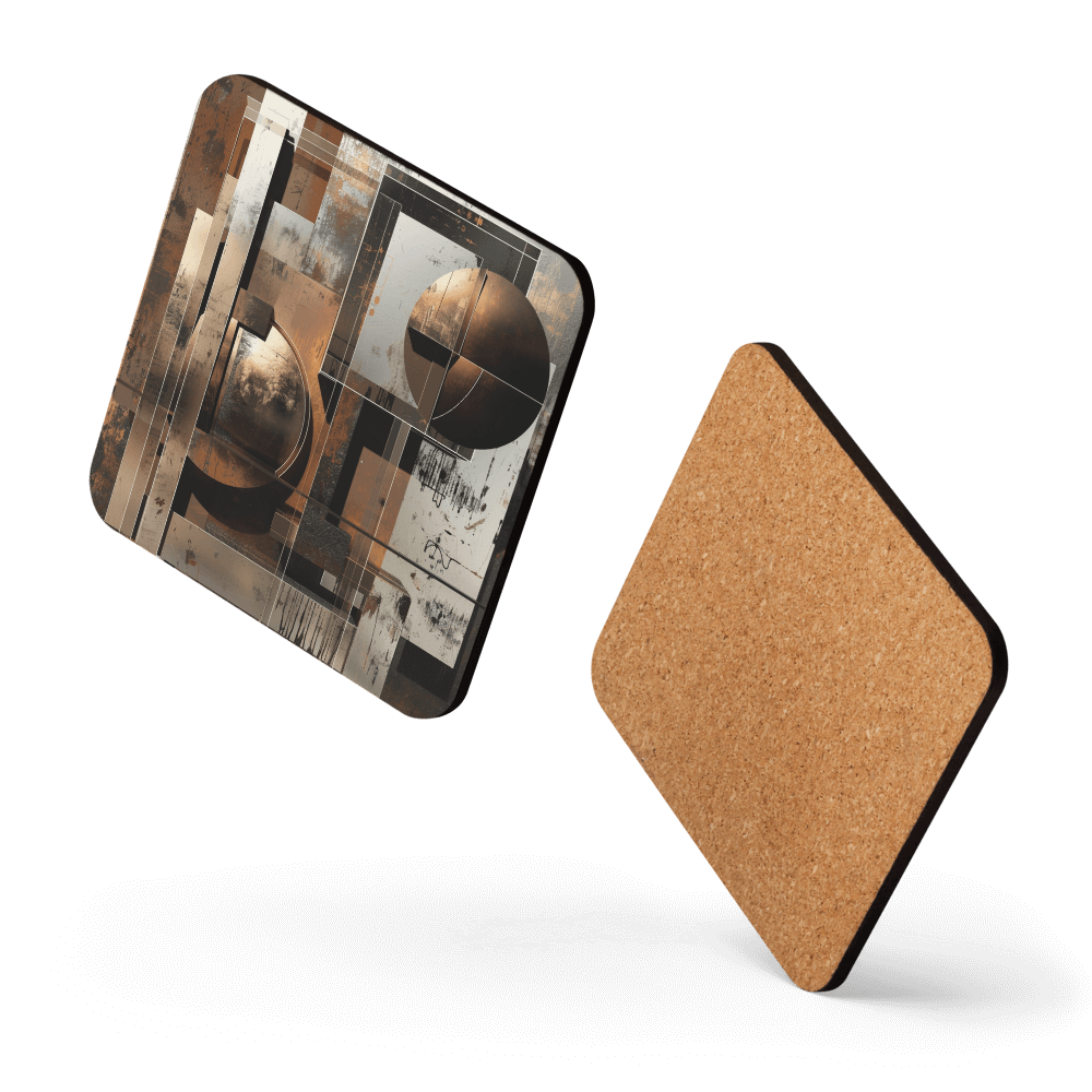 Metallic Mosaic Coaster