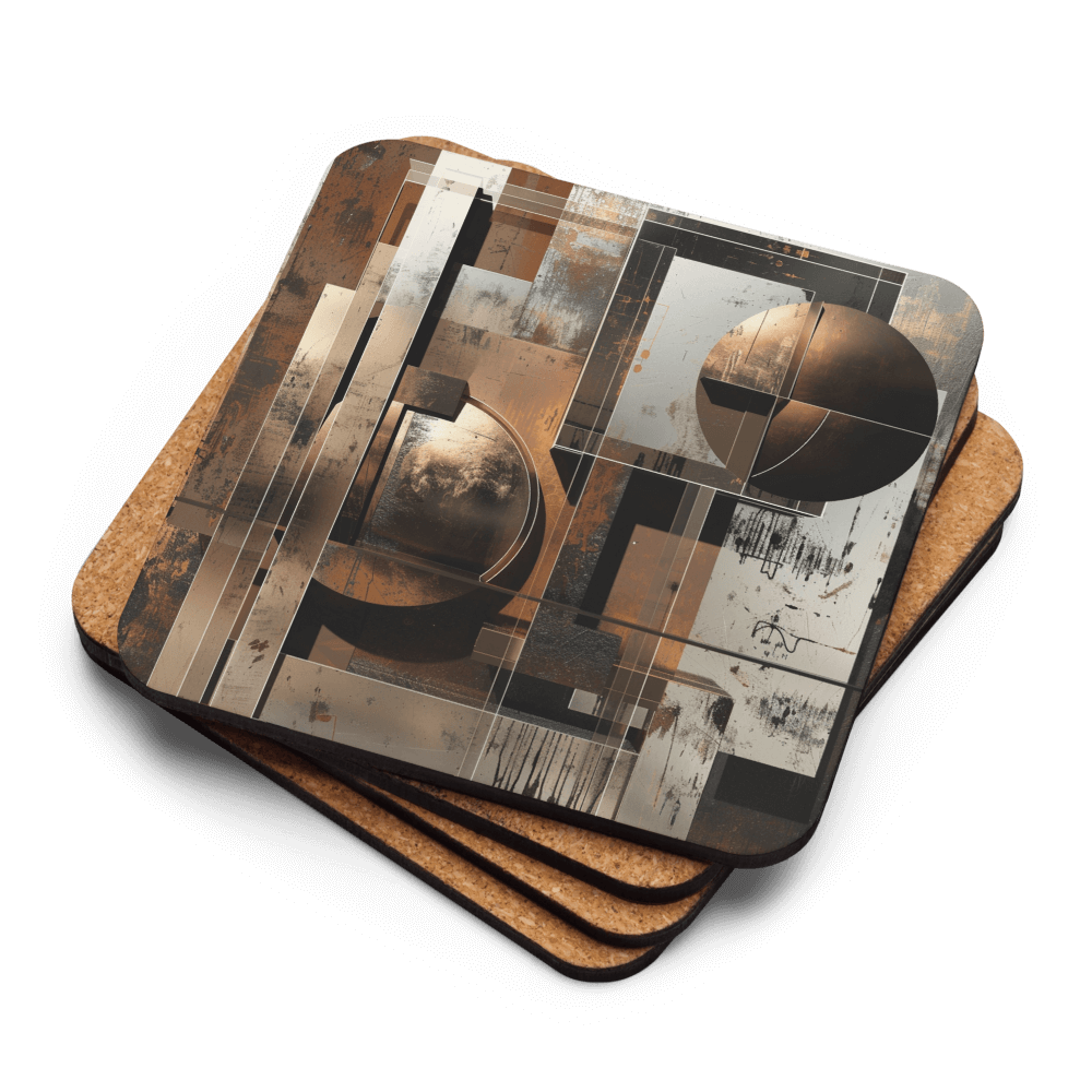 Metallic Mosaic Coaster