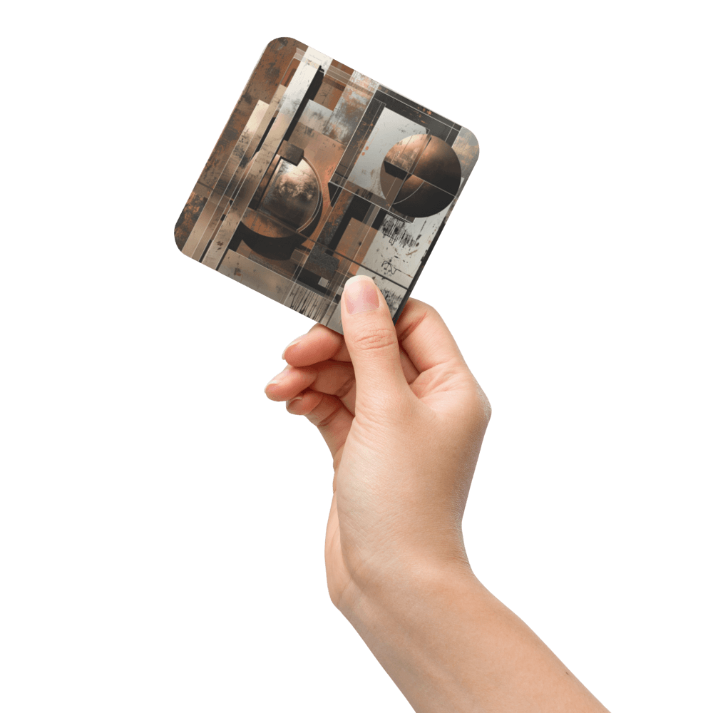 Metallic Mosaic Coaster