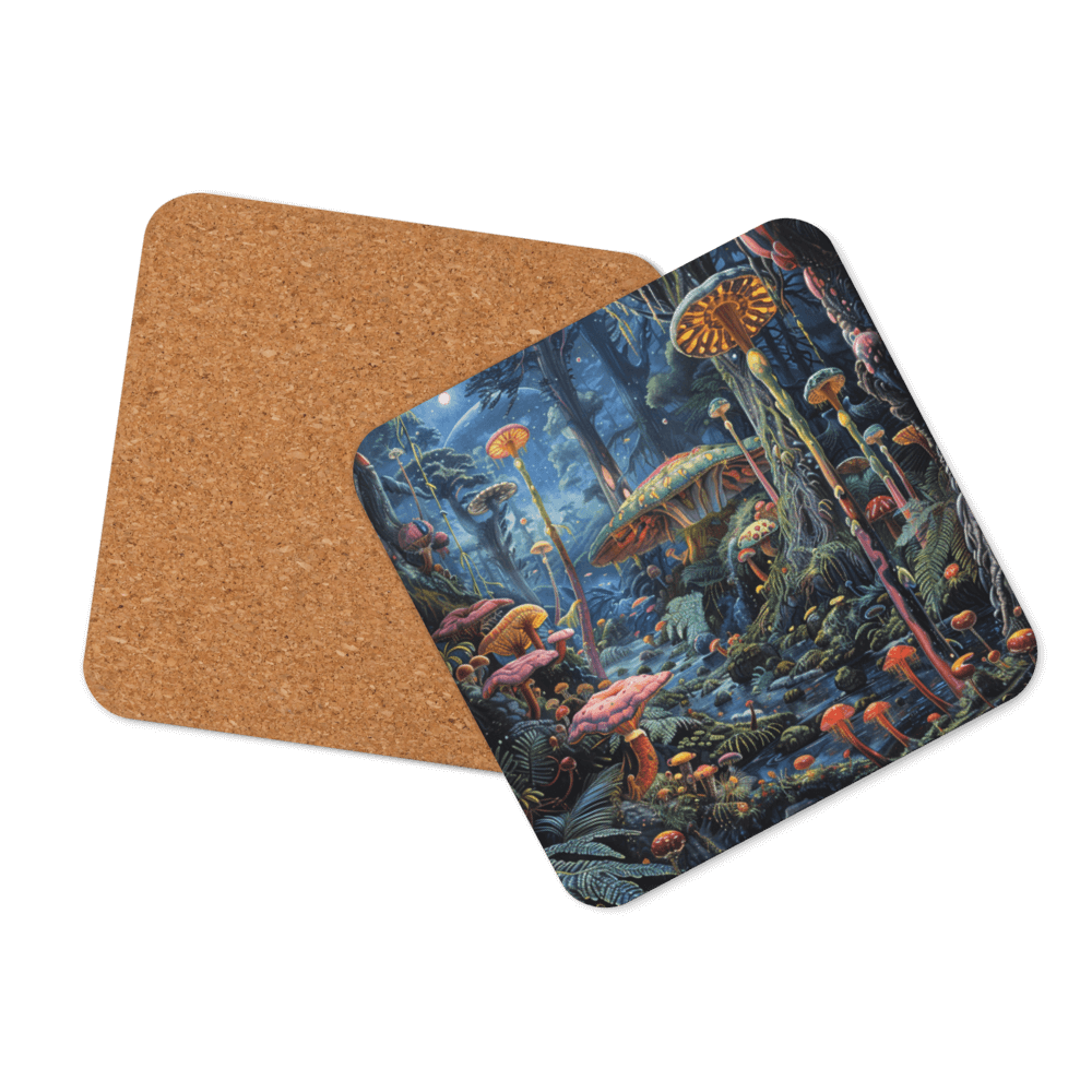 Alien Mushrooms Coaster