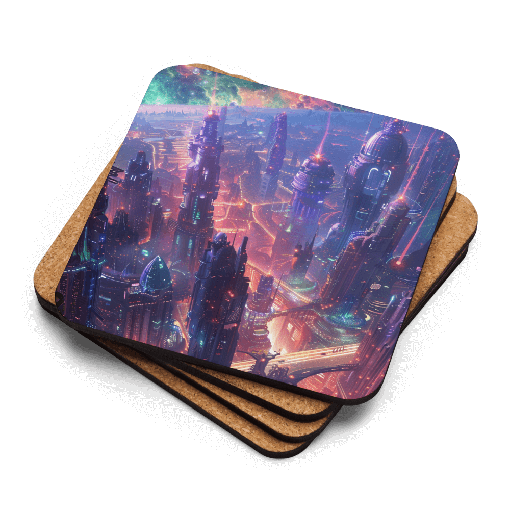 Celestial Cityscape Coaster