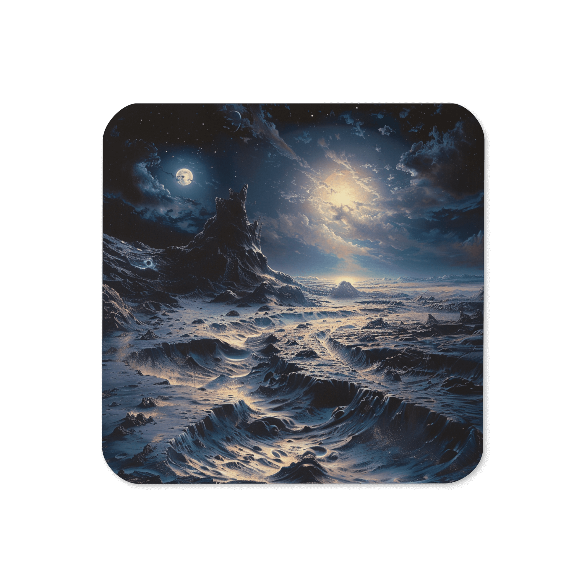 Lunar Luminance Coaster