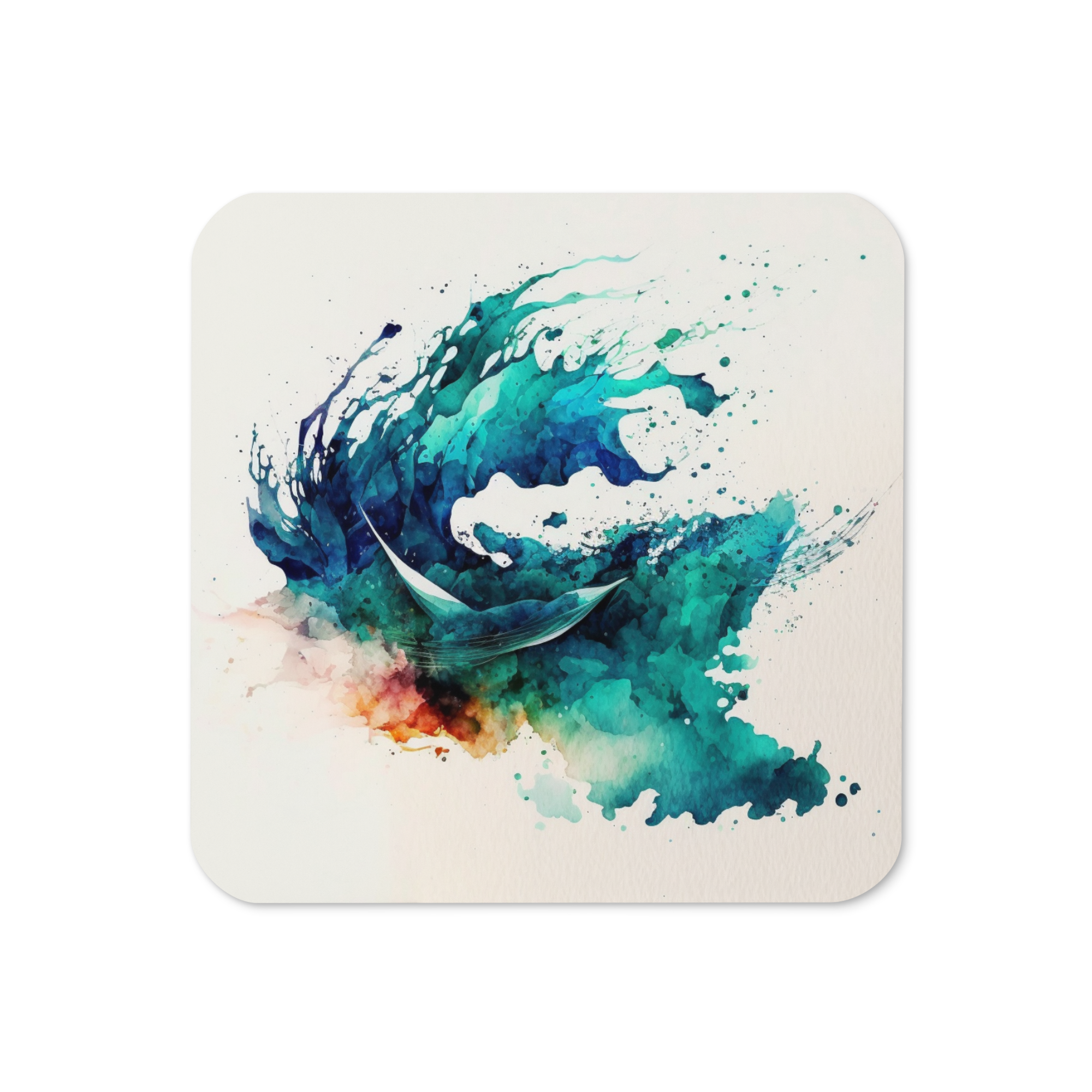 Abstract Ocean Coaster