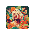 Vibrant Monroe Coaster