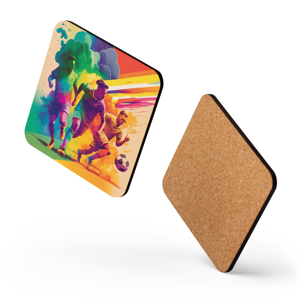 Soccer Players Coaster