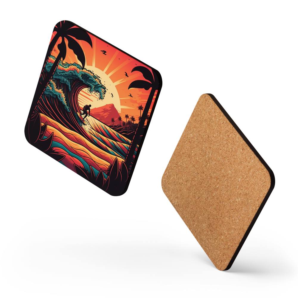 Tropical Beach Coaster