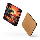 Tropical Beach Coaster