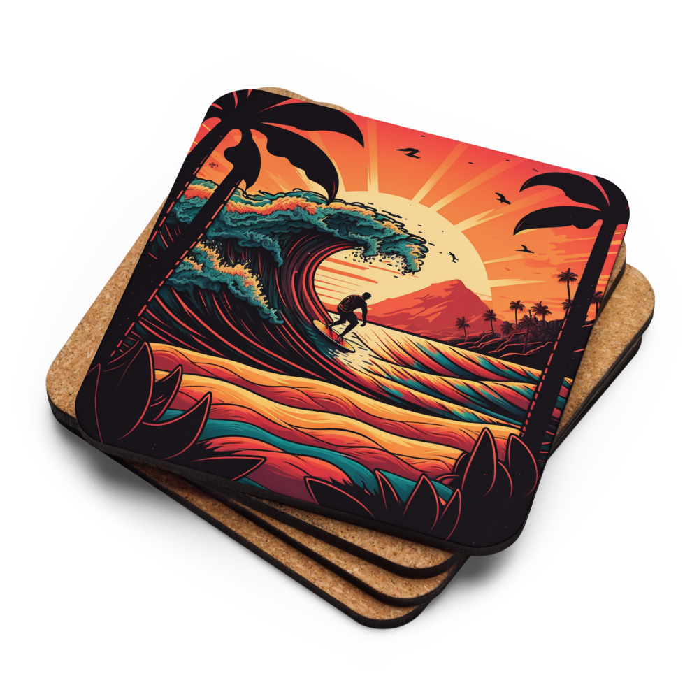 Tropical Beach Coaster