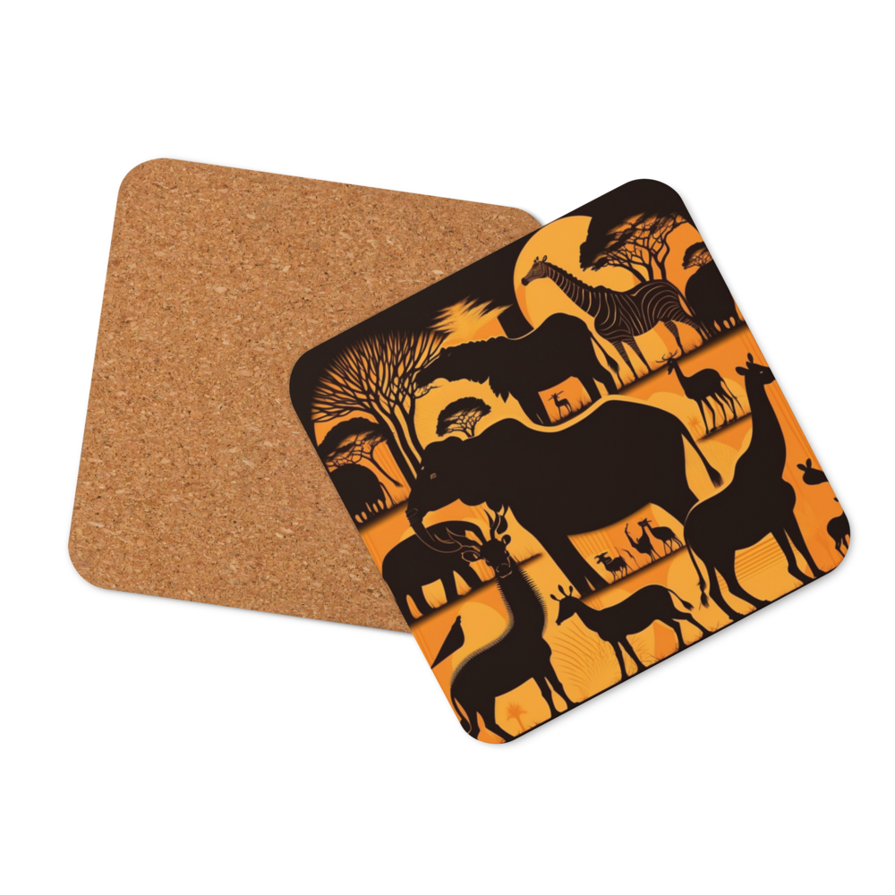 Animal Silhouettes Coaster