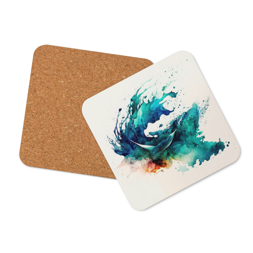Abstract Ocean Coaster