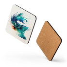 Abstract Ocean Coaster