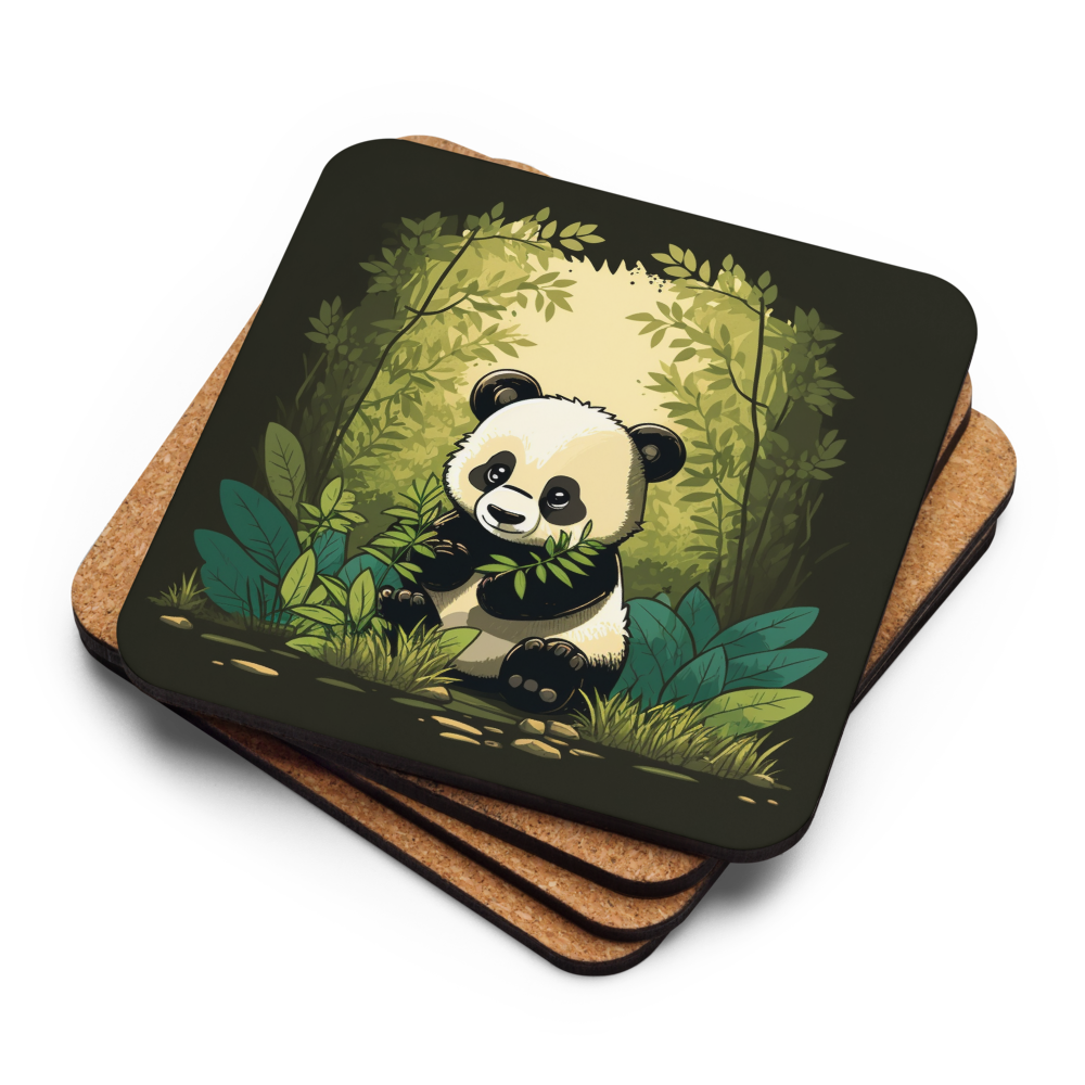 Cuddly Panda Coaster